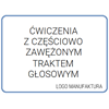 ĆWICZENIA Z CZĘŚCIOWO ZAWĘŻONYM TRAKTEM GŁOSOWYM.