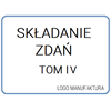 SKŁADANIE ZDAŃ TOM IV