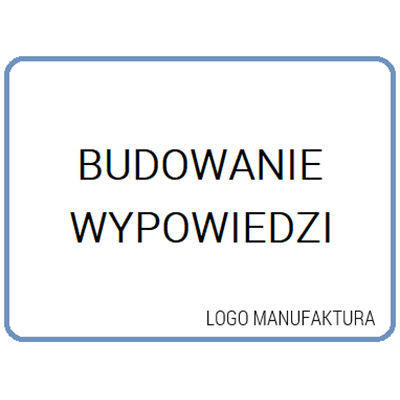 BUDOWANIE WYPOWIEDZI