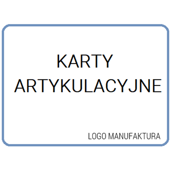 KARTY ARTYKULACYJNE