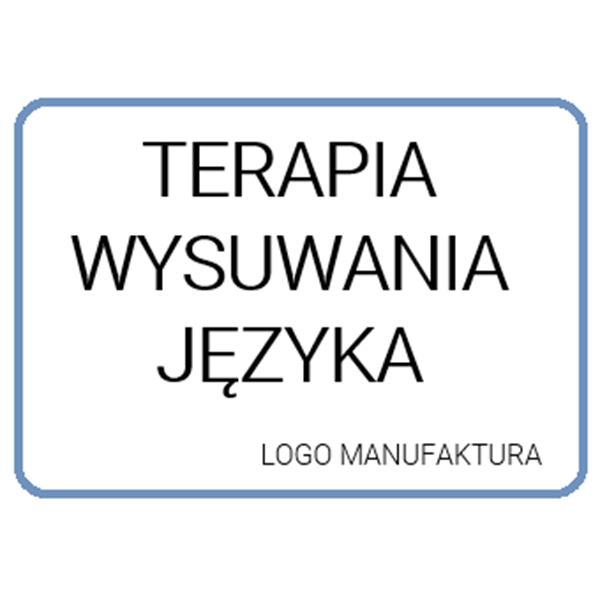 TERAPIA WYSUWANIA JĘZYKA